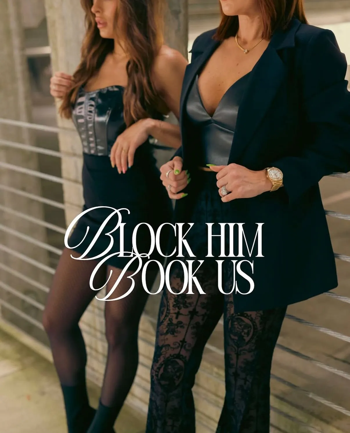 Block Him Book Us campaign portrait